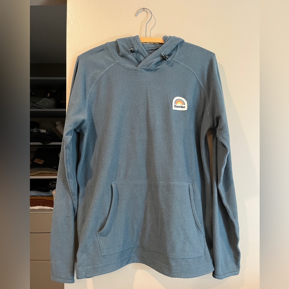 Howler Bros Palo Duro Micro Grid Fleece hoodie